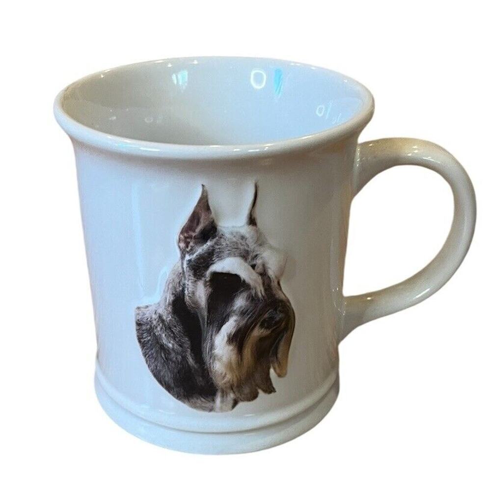 Xpres Schnauzer Coffee Mug Cup Best Friend Originals 3D Black Gray Dog 1999